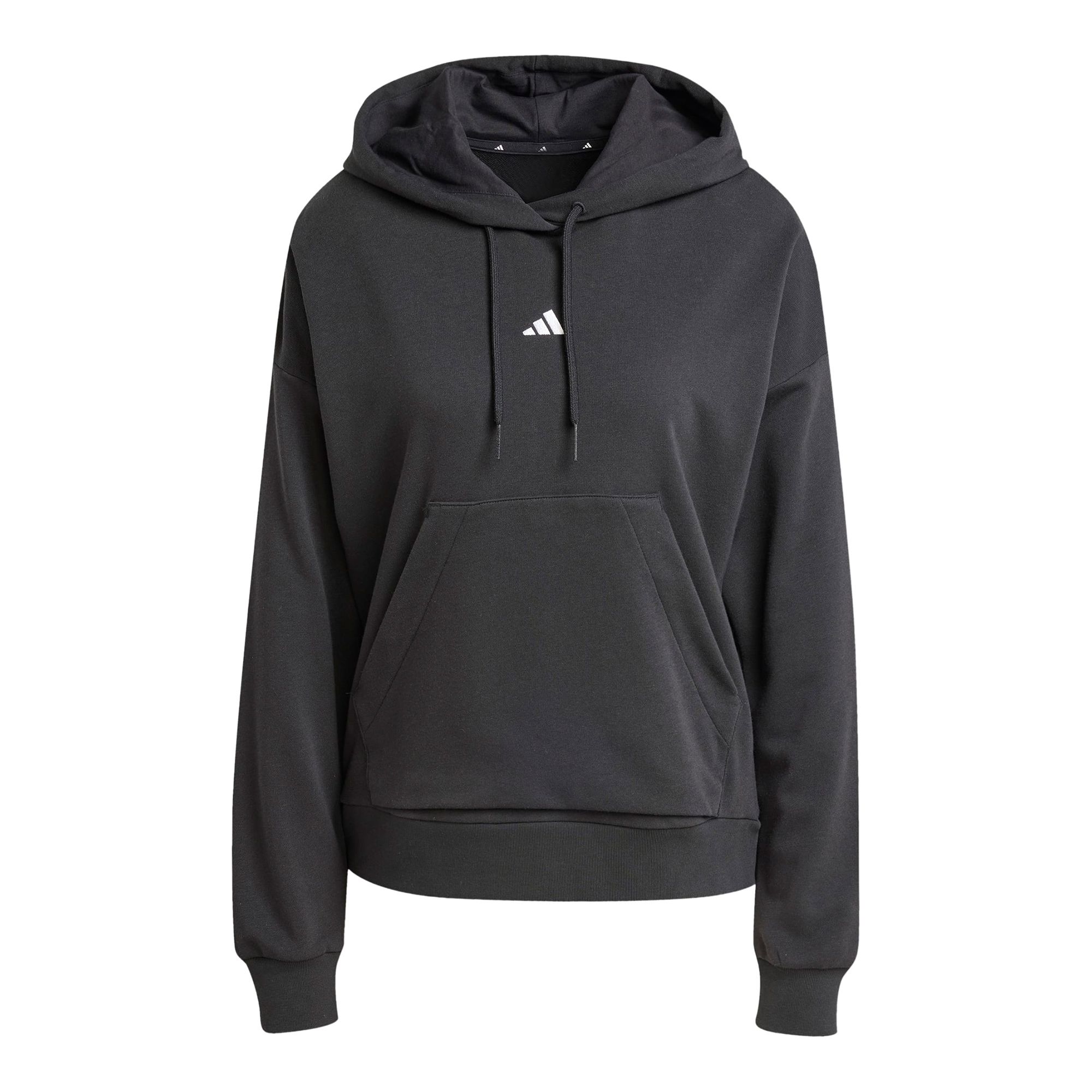 Adidas Essentials Small Logo French Terry Hoodie Huvtröja