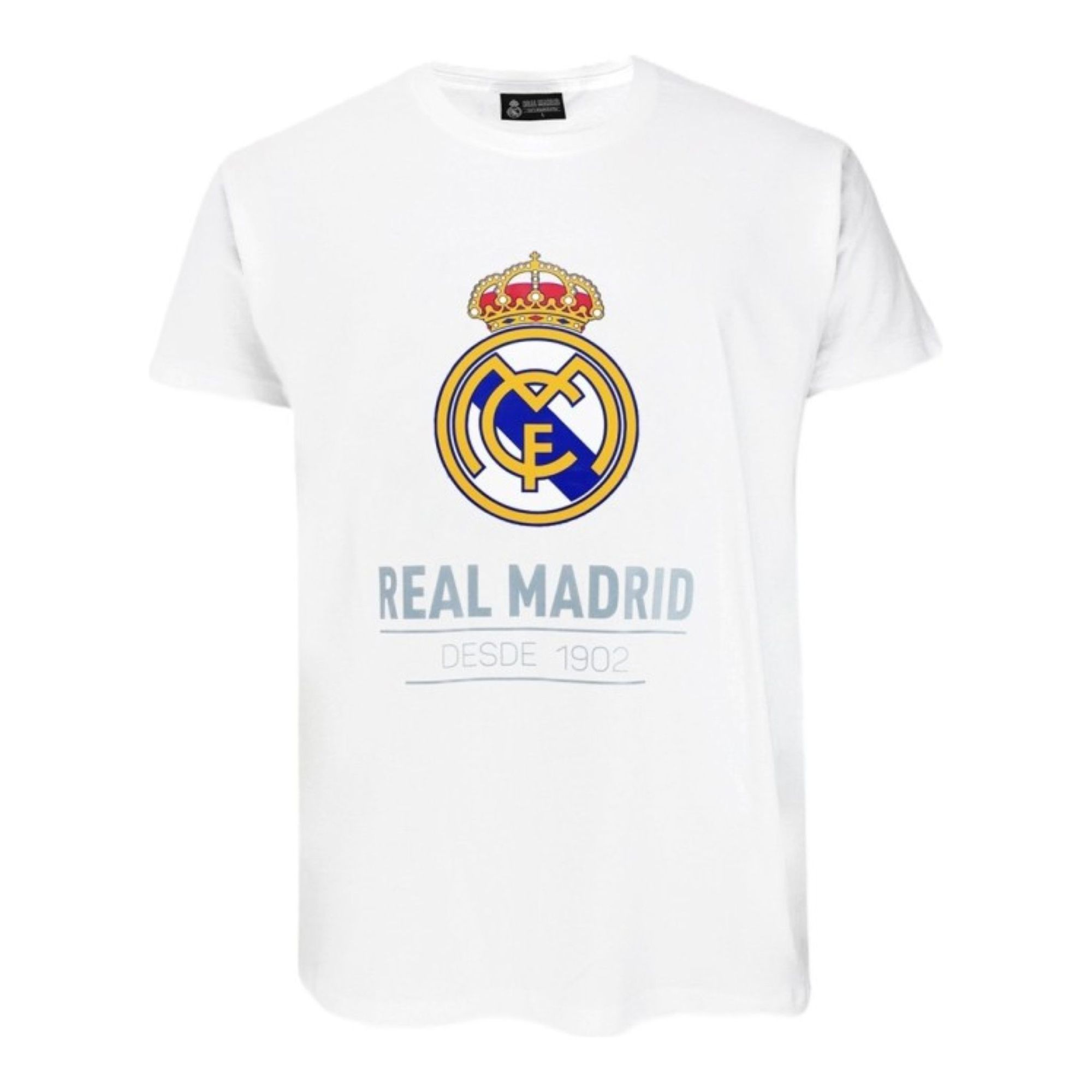 Scantrade Real Madrid Cotton Tee Nº89 Jr Fotbollströja
