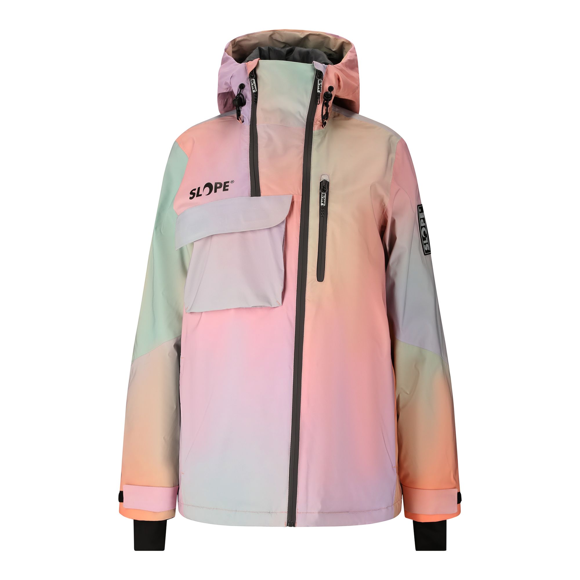Slope Zuko AOP Insulated Ski Jacket Jr Skidjacka