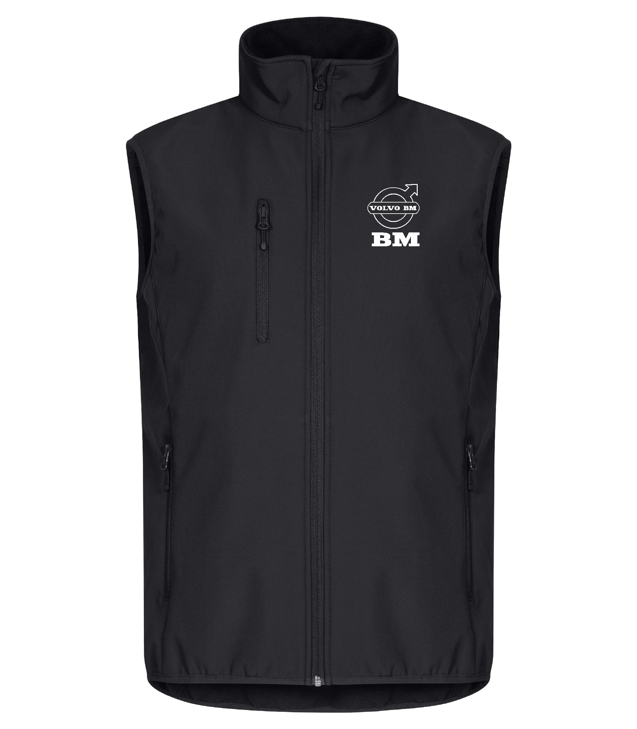 Softshell Väst "Volvo BM" - Svart
