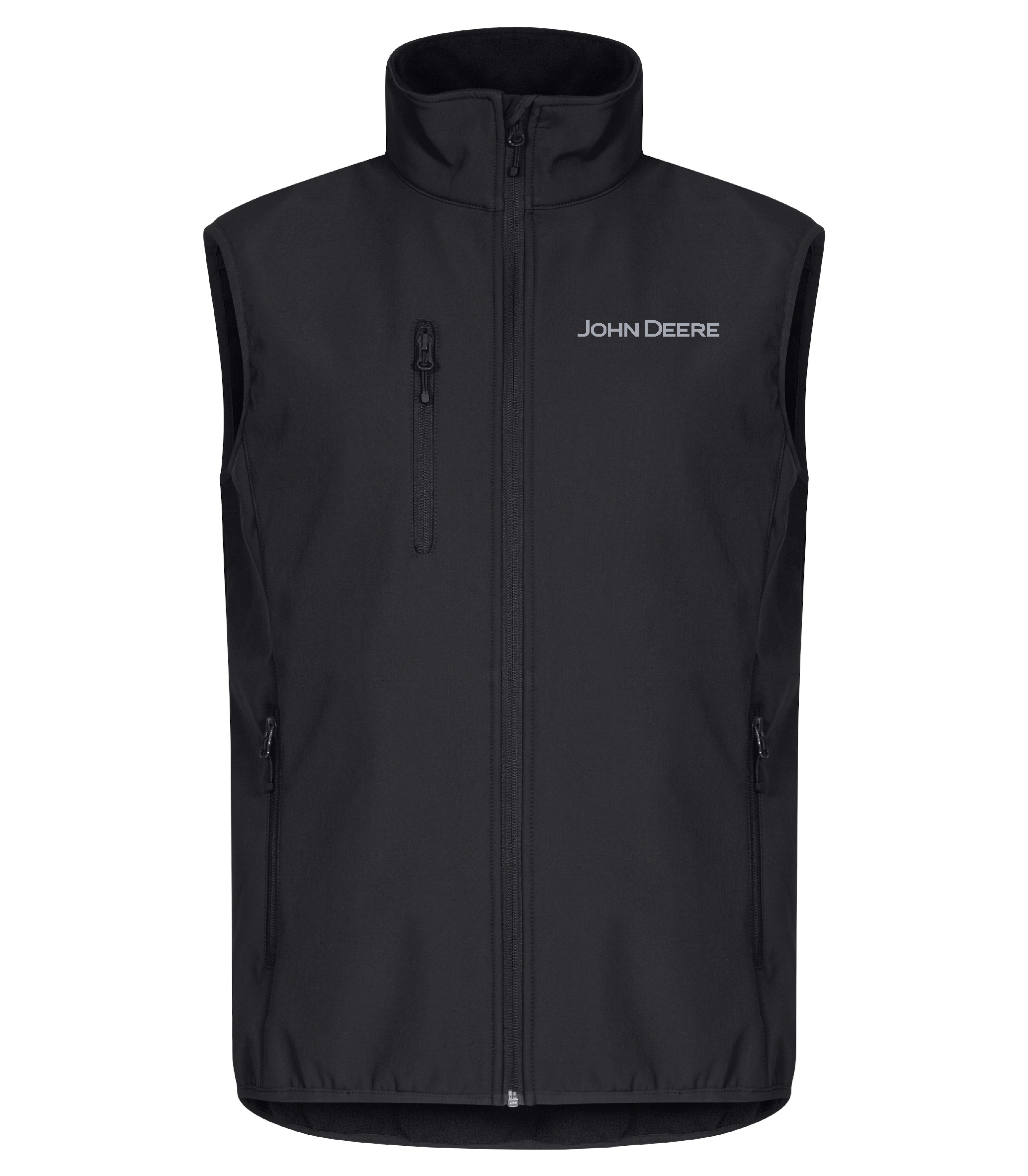 Softshell Väst "John Deere" - Svart