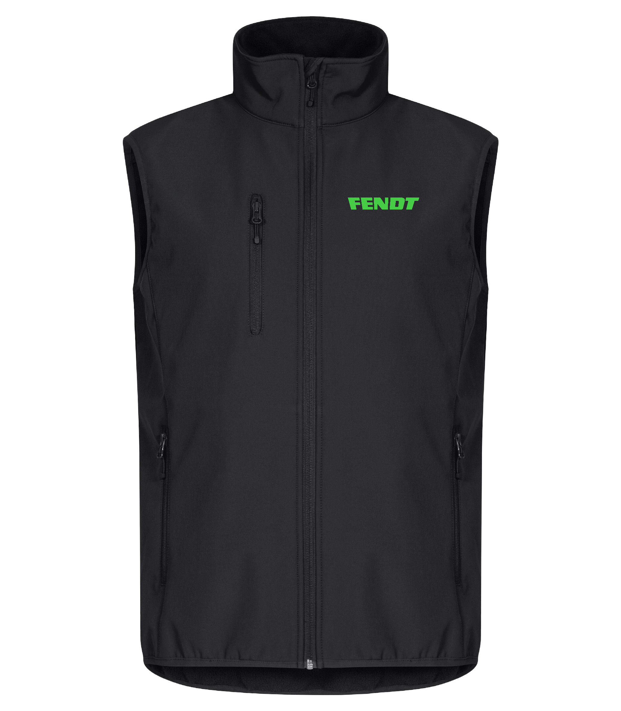 Softshell Väst "Fendt" - Svart