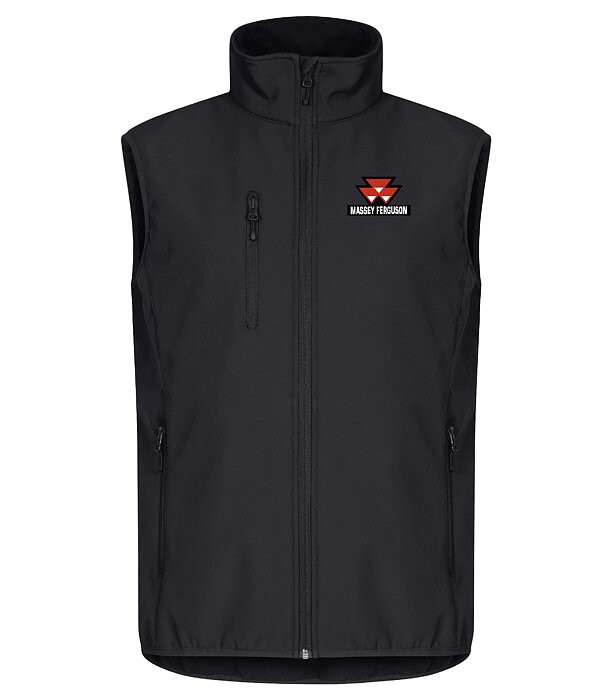 Softshell Väst "Massey Ferguson" - Svart