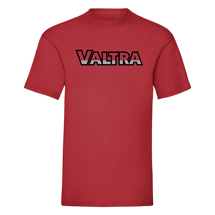 T-Shirt Valtra "logo" Röd