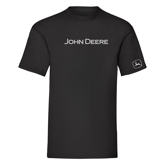 Svart John Deere T-shirt Black Edition