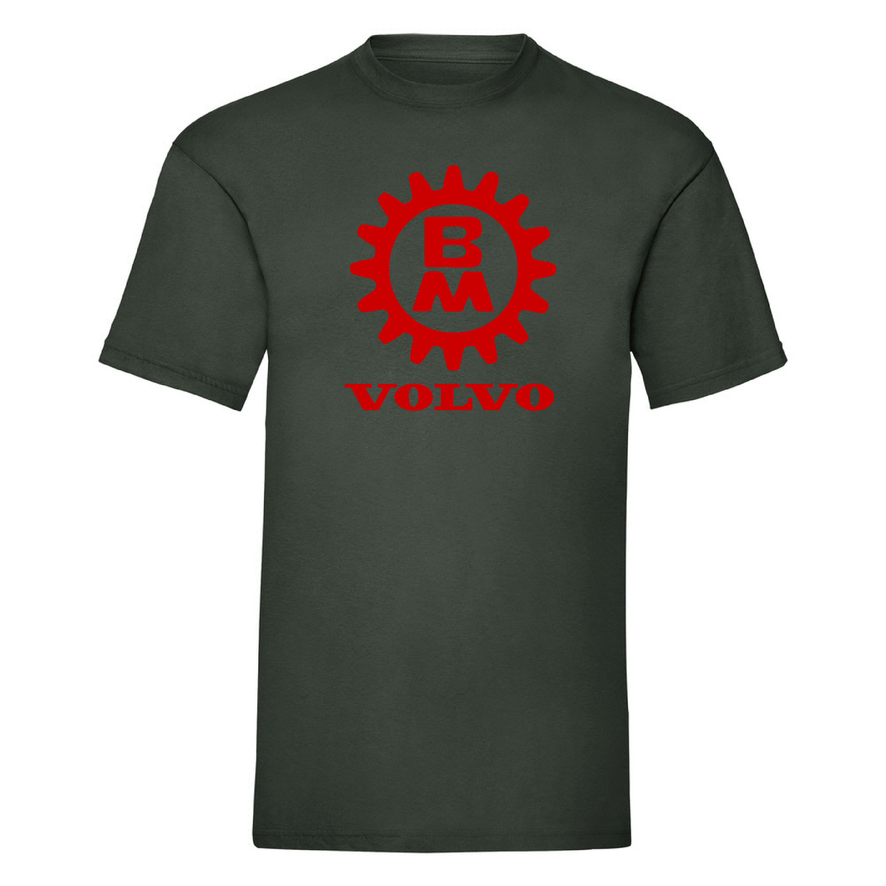 T-Shirt Volvo BM "Kugghjul" Mörkgrön