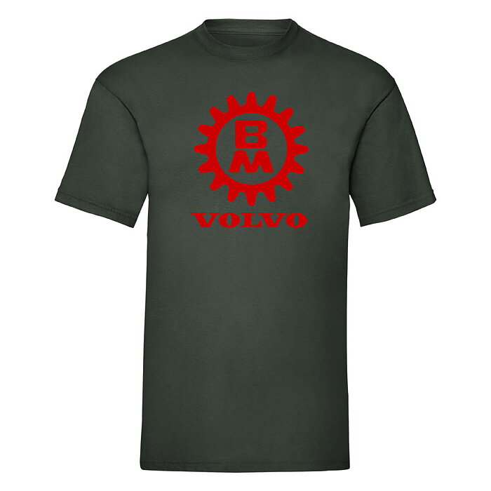 T-Shirt Volvo BM "Kugghjul" Mörkgrön