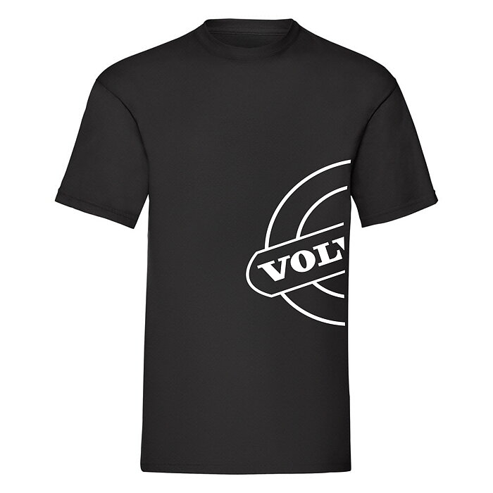 Svart Volvo BM Tshirt med cut logo