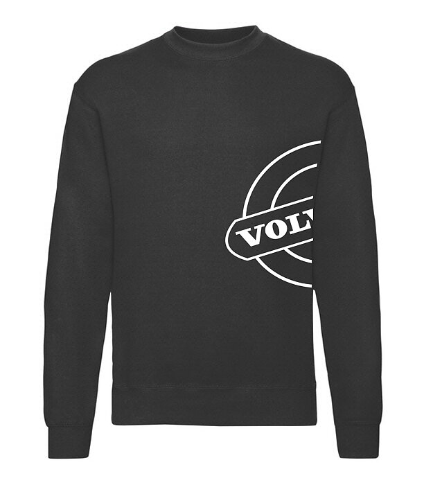 Sweatshirt Volvo BM  "Logo cut" Svart