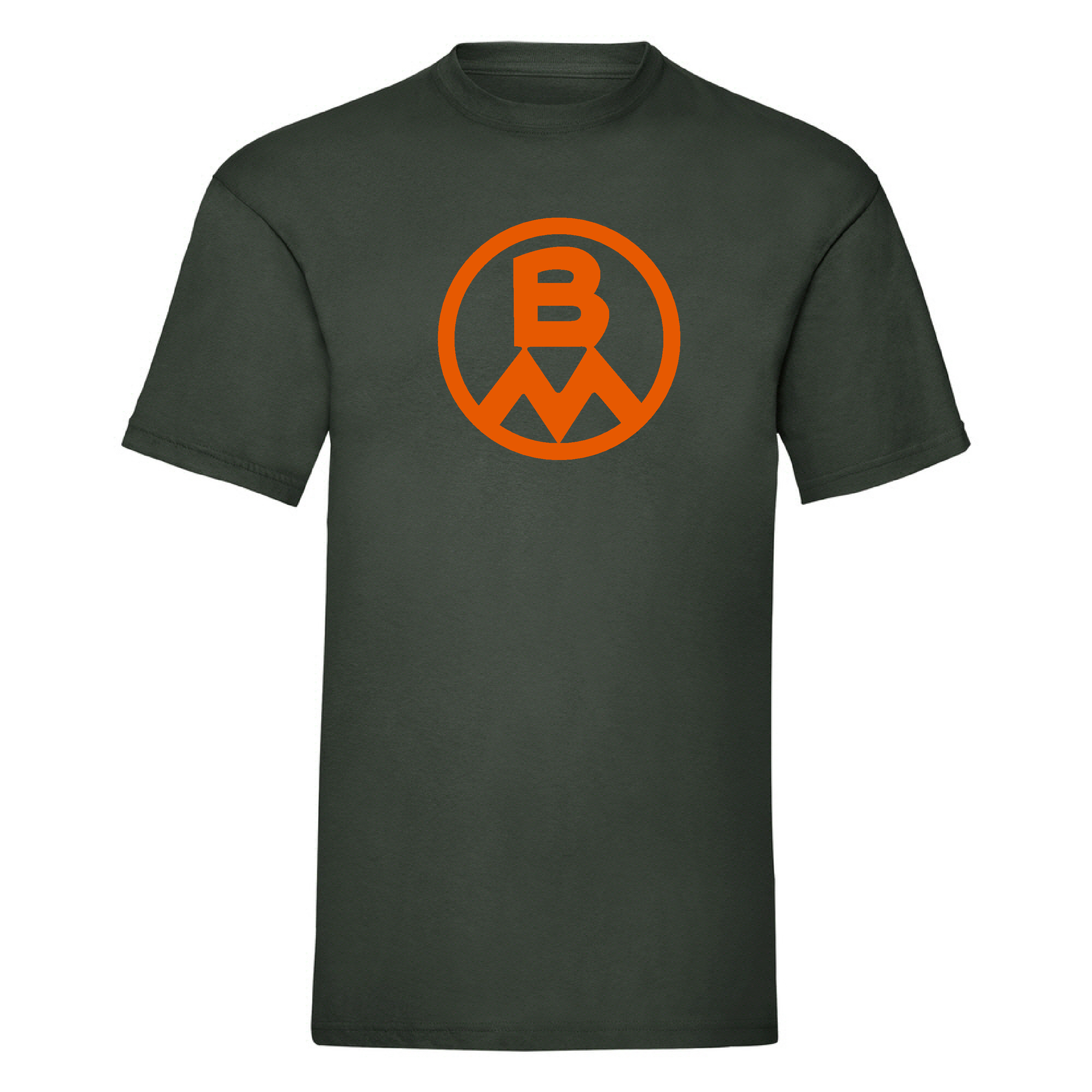 T-Shirt Bolinder Munktell "Rund logo 2" Mörkgrön