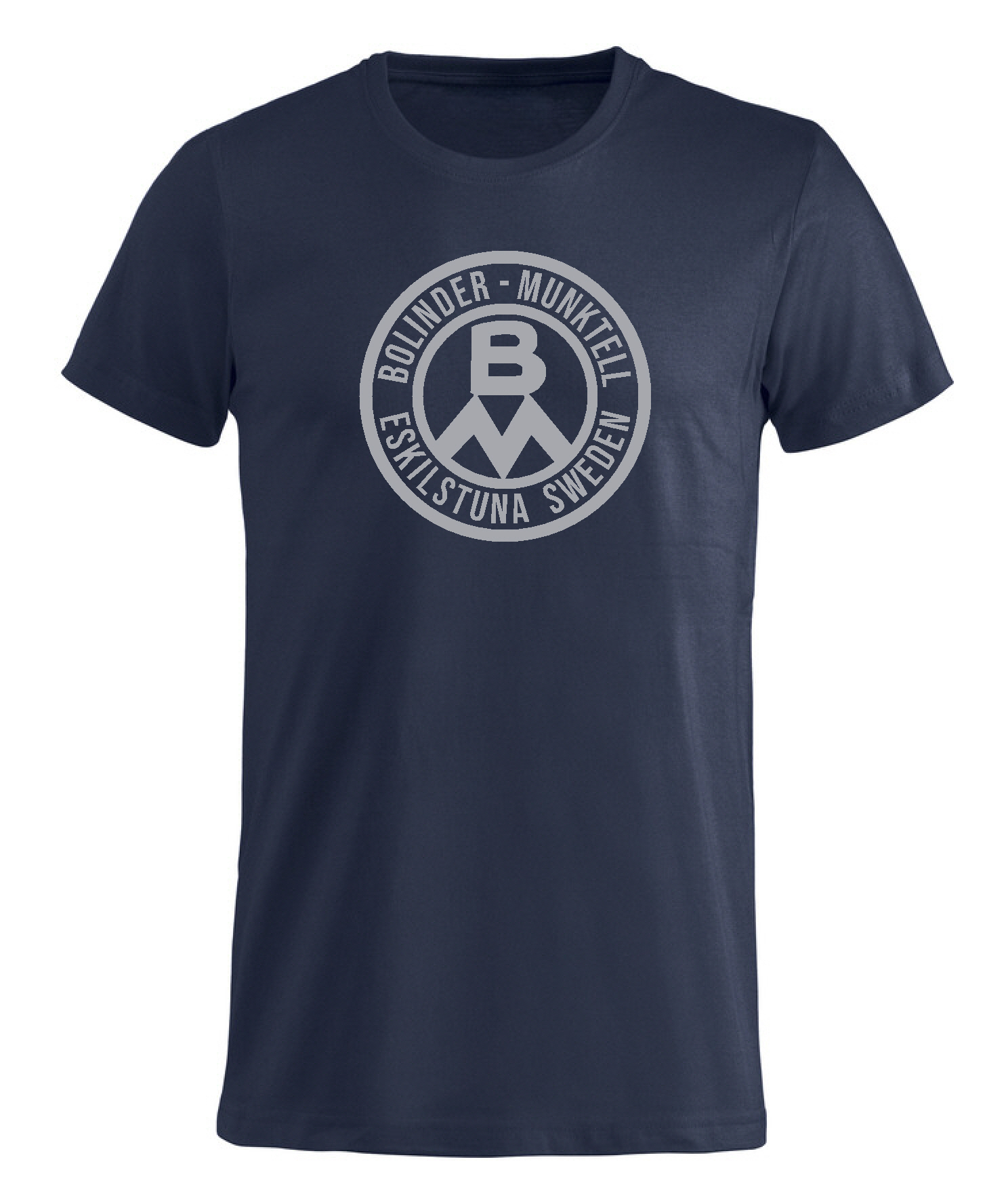 T-Shirt "Bolinder Munktell Eskilstuna Sweden" - NAVY