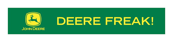 Dekal "DEERE FREAK!"