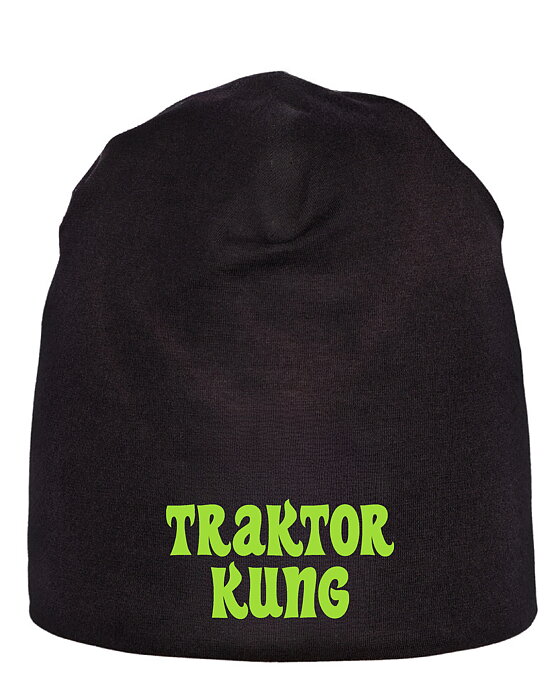 Mössa Barn "TRAKTOR KUNG"-Svart