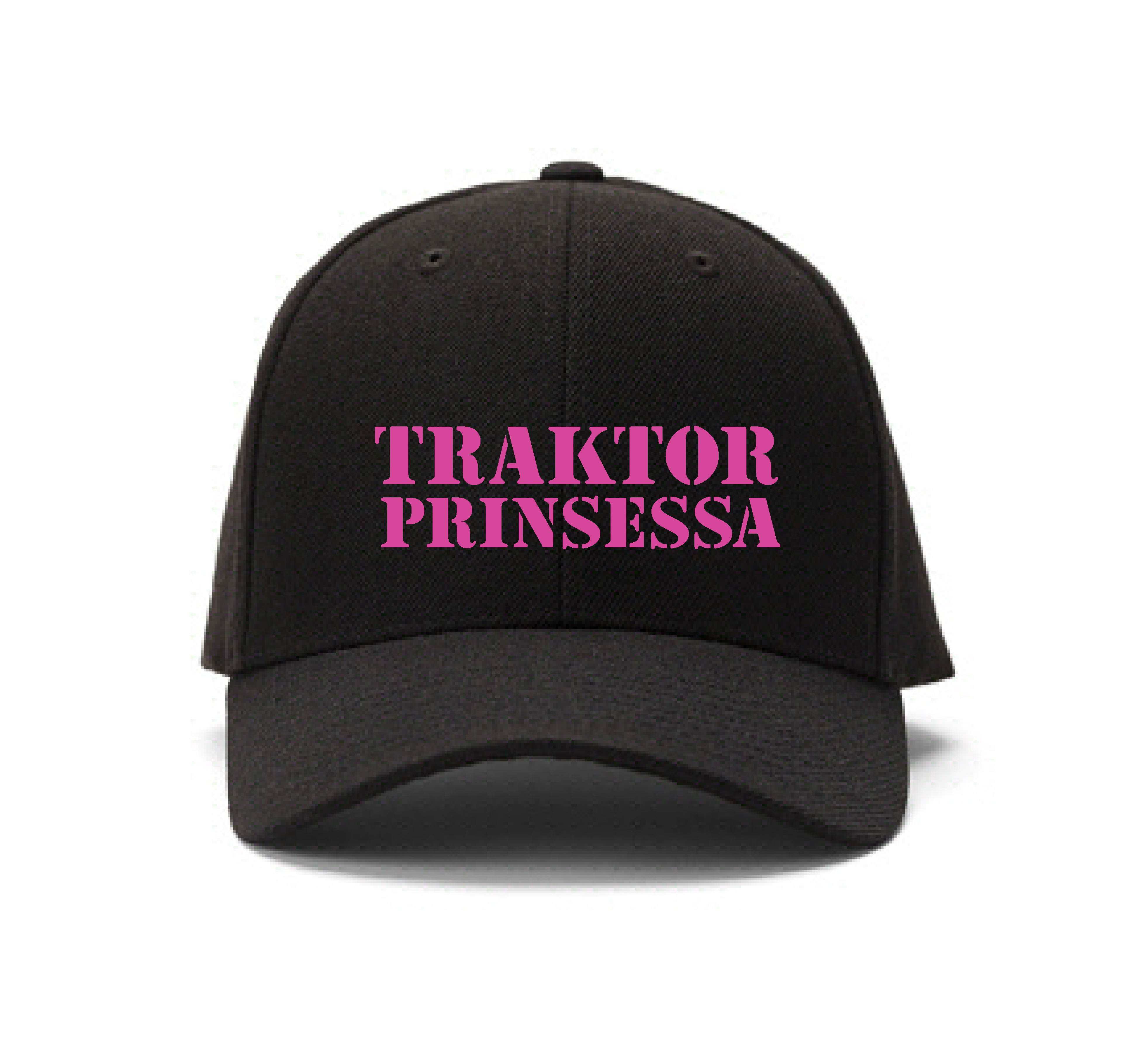 Keps Barn "TRAKTOR PRINSESSA" - Svart