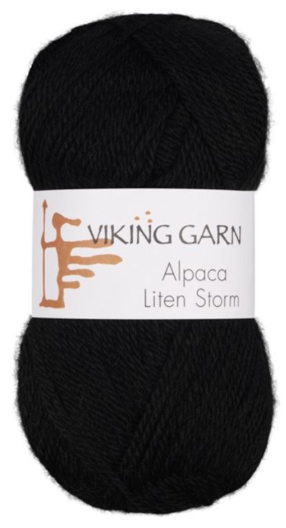 Alpaca Liten Storm - Svart