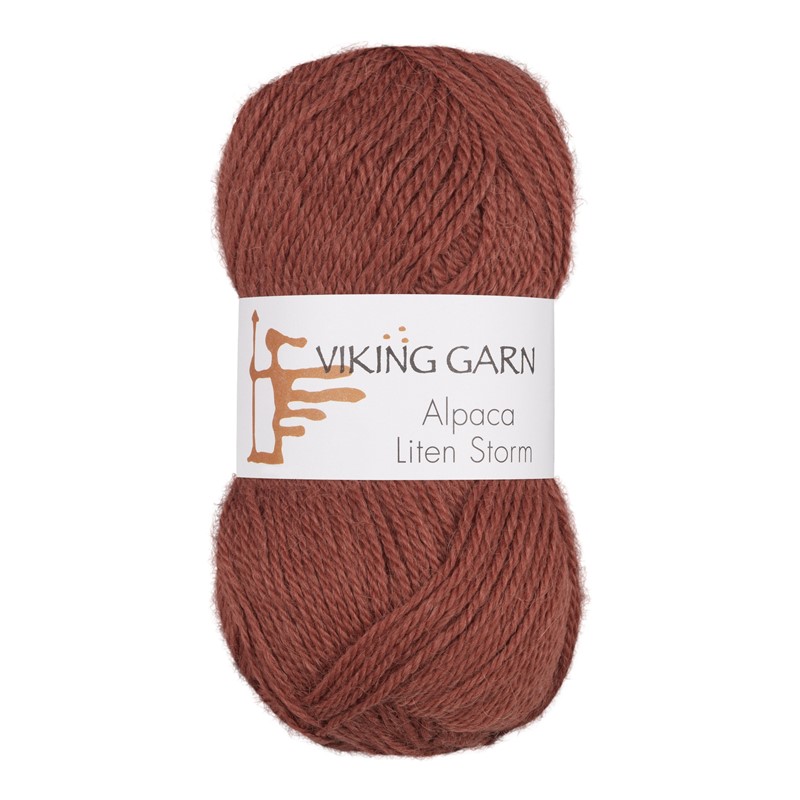 Alpaca Liten Storm - Burgunder