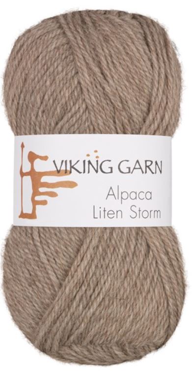 Alpaca Liten Storm - Ljus brun