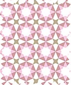 Gütermann Marrakesch Rosa Stjärna - 2