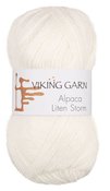 Alpaca Liten Storm - Vit
