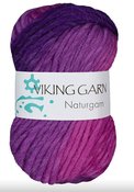 Naturgarn - Multi rosa/lila