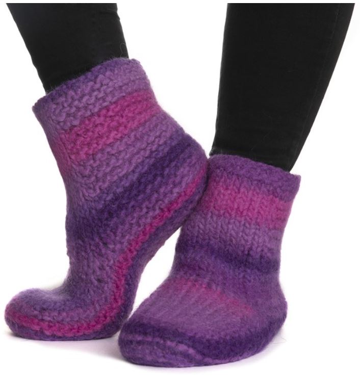 Naturgarn - Multi rosa/lila - 2