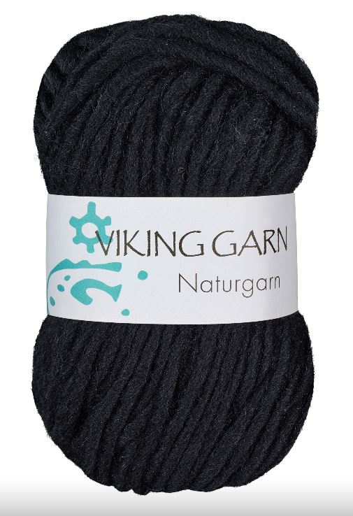 Naturgarn - Svart
