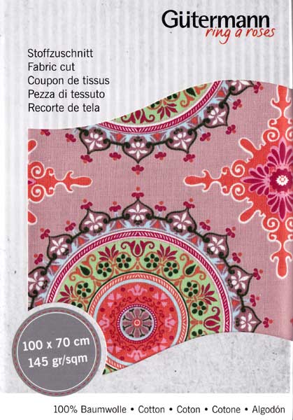 Gütermann Marrakesch Rosa Mandala