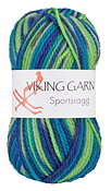 Sportragg - Multi Blå/Grön