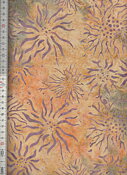 Batik - Gul/grön/lj lila