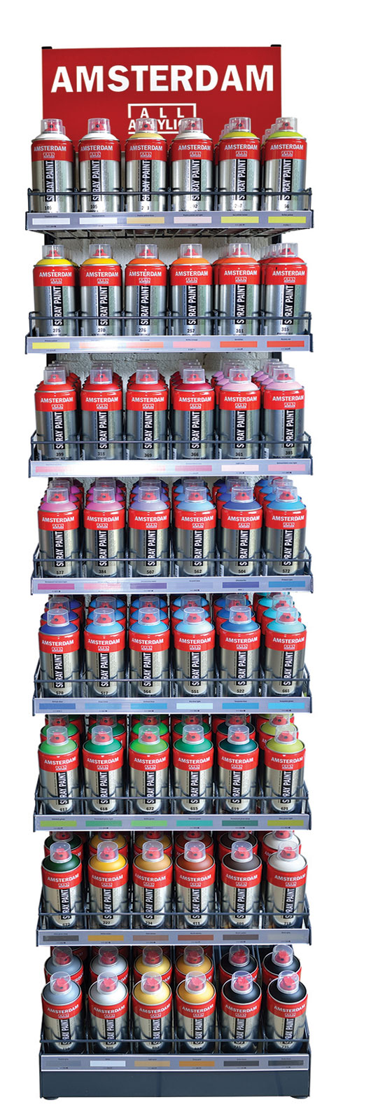 Amsterdam Spray Display