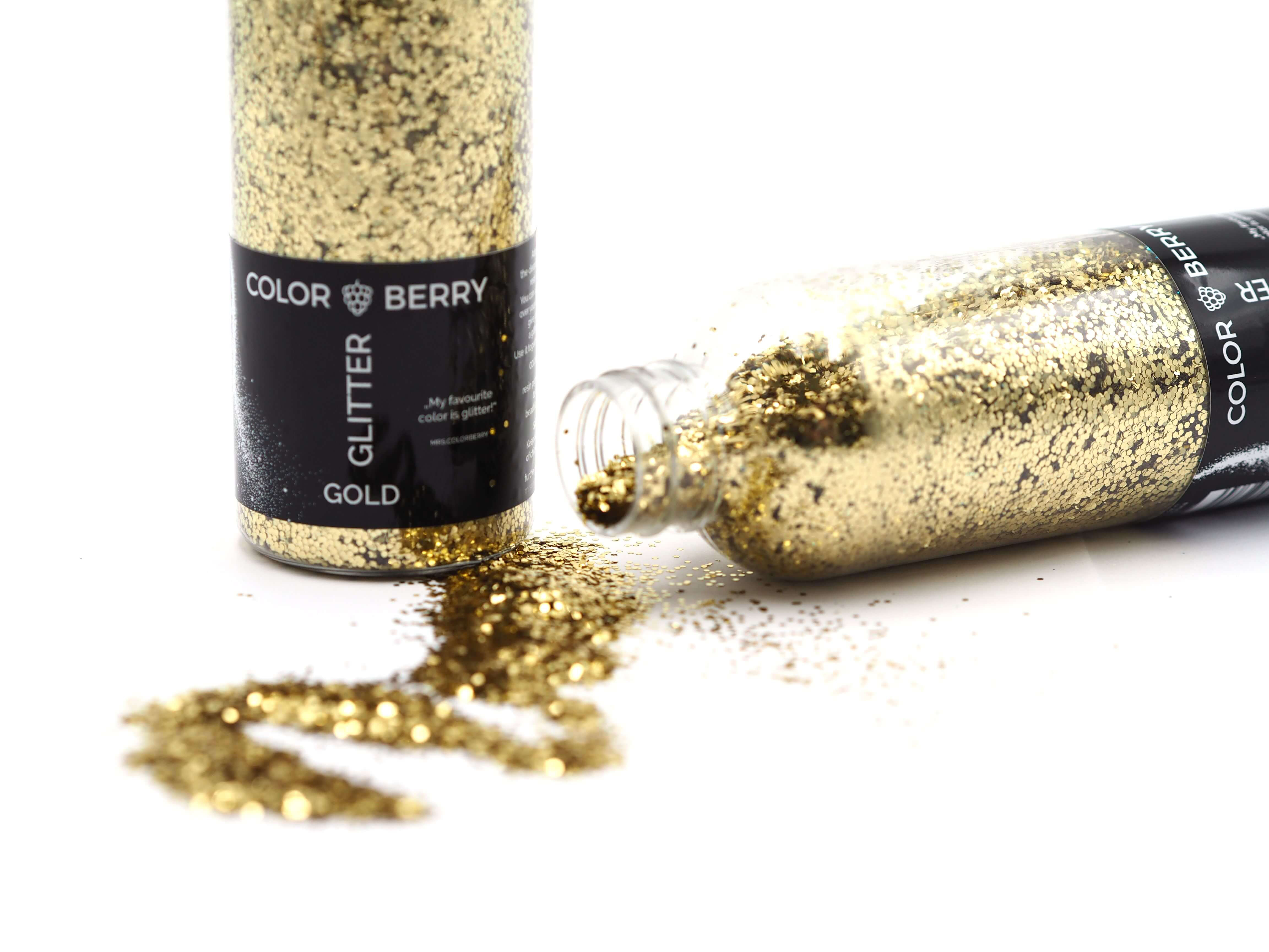 Glitter Dusty Gold Chunkey