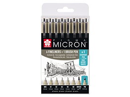 Pigma Micron Wallet 7 + 1 PN