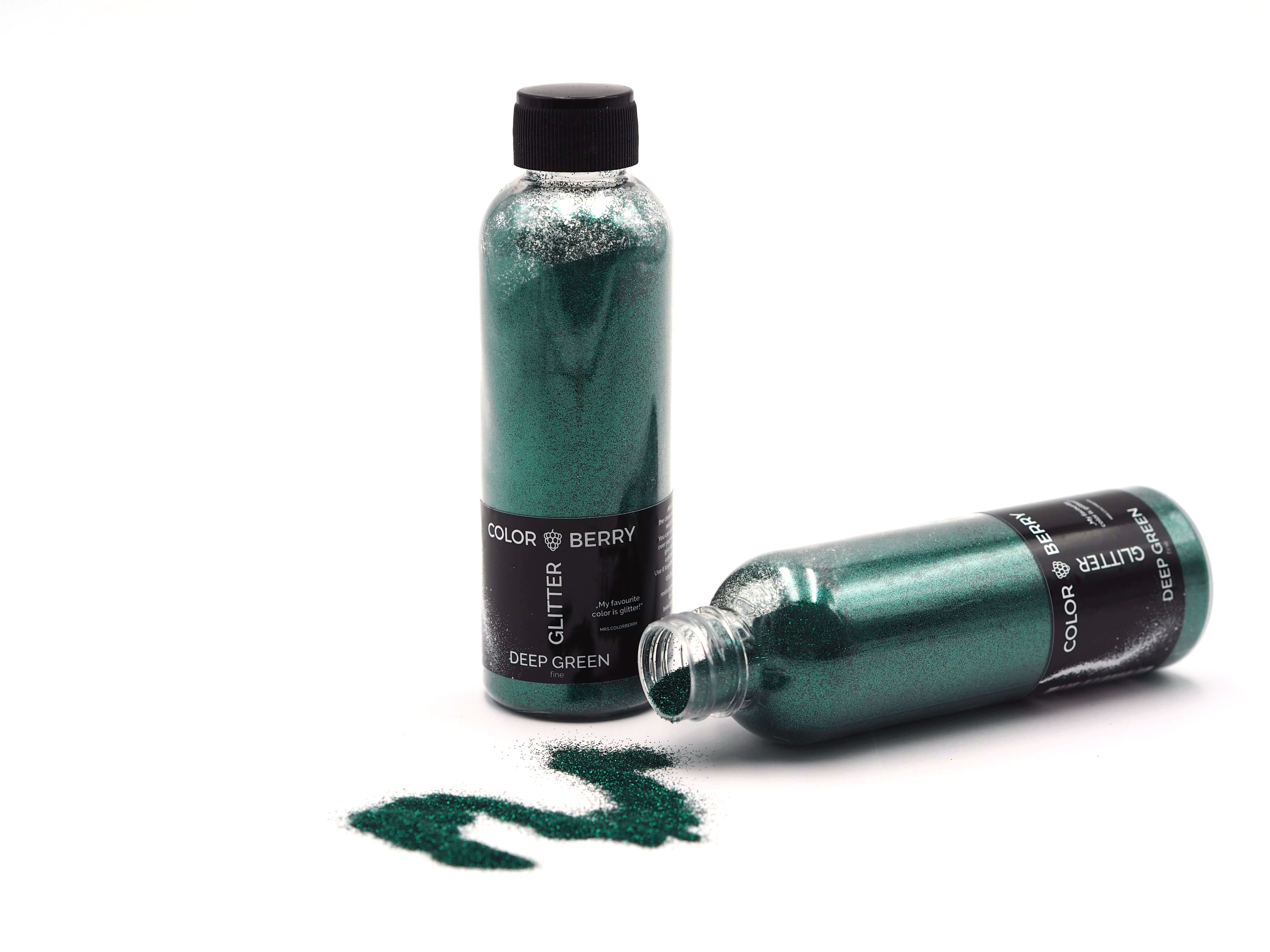 Glitter Dusty Deep Green Fine - 2