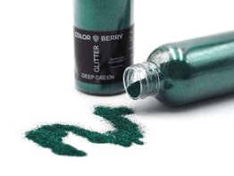 Glitter Dusty Deep Green Fine