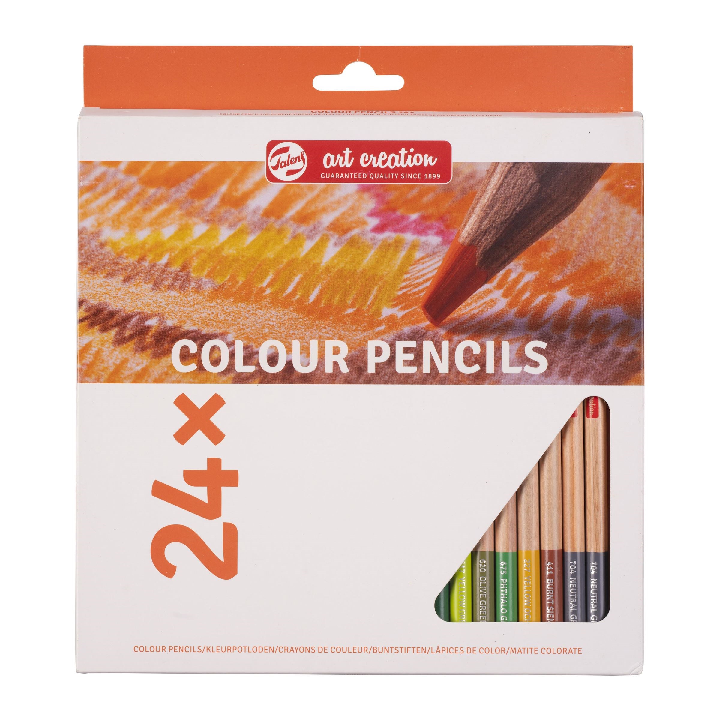 TALENS ART CREATION PENCILS Colour Pencils Set 24