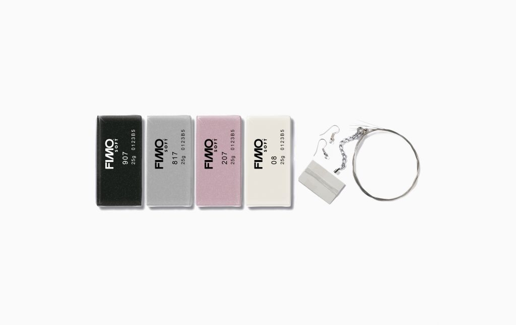 FIMO ® mjuka DIY smyckenpaket "pärla" - 2