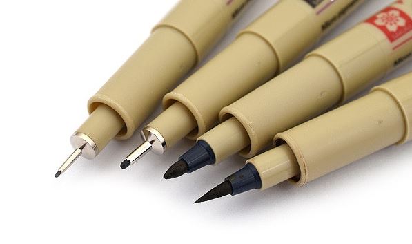 Manga Tool Set Pigma 4-pieces - 2
