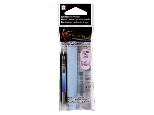 Koi Water Brush Long Barrel - 4