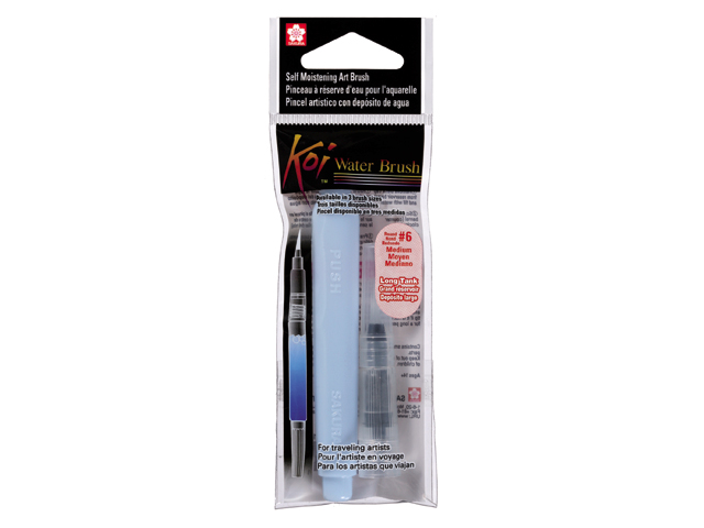 Koi Water Brush Long Barrel - 3