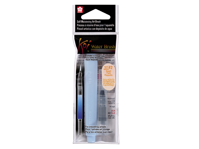 Koi Water Brush Long Barrel - 2