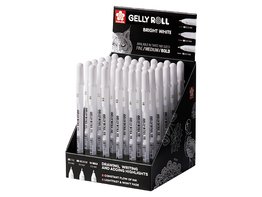 Gelly Roll Basic White Pen Display