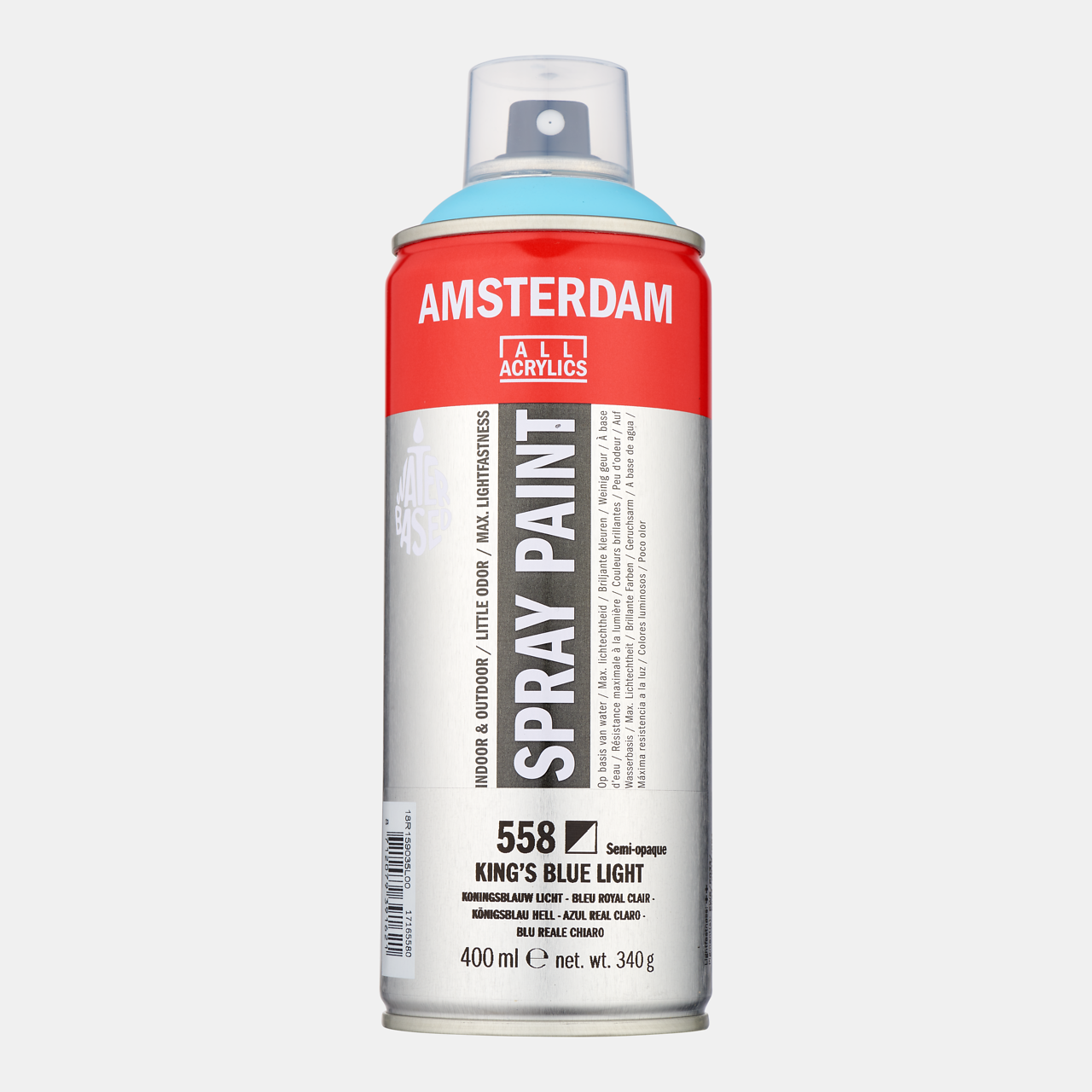 Amsterdam Spray 400ml Kings Blue Light