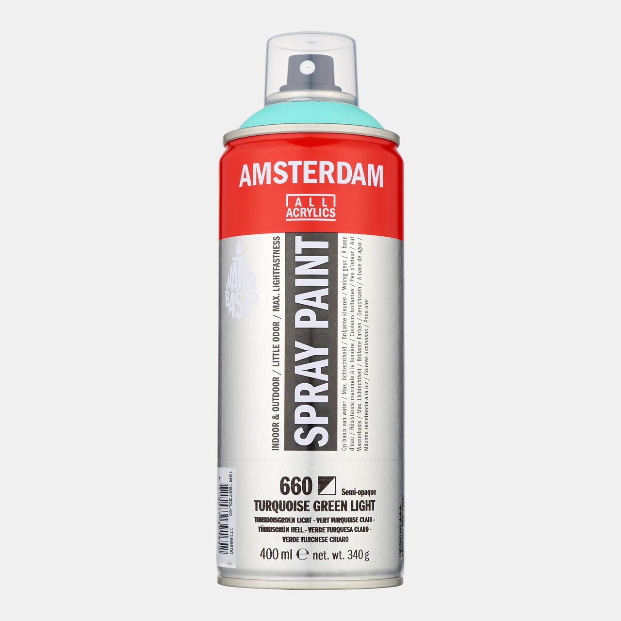 Amsterdam Spray 400ml Turquoise Light