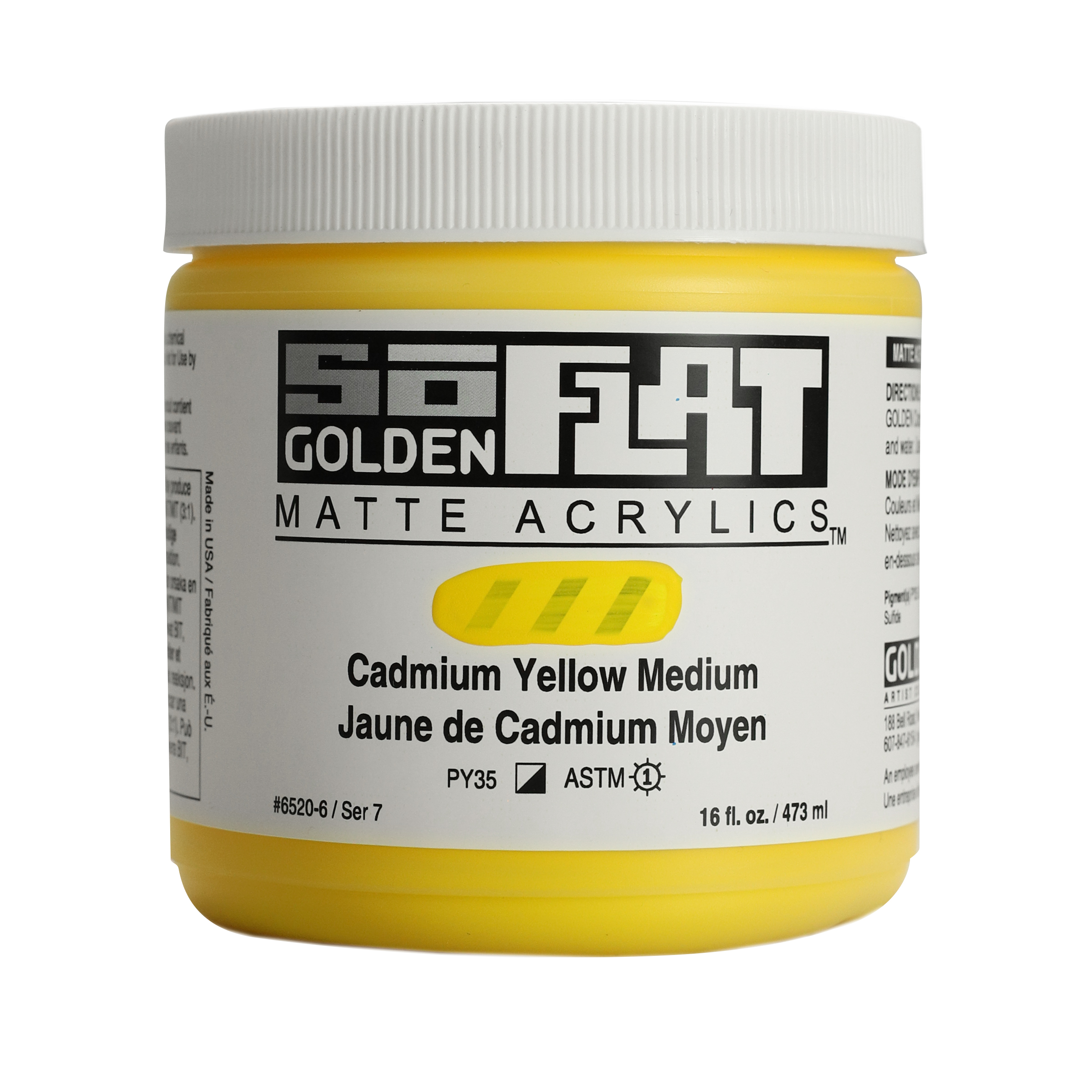 Cadmium Yellow Medium 473 ml