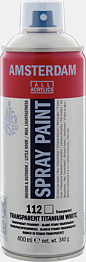 Amsterdam Spray 400ml Transparent Titanium White
