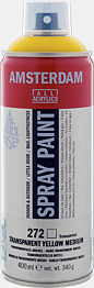 Amsterdam Spray 400ml Transparent Yellow Medium
