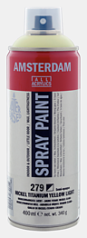 Amsterdam Spray 400ml Nickel Titanium Yellow Light