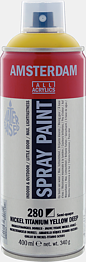 Amsterdam Spray 400ml Nickel Titanium Yellow Deep