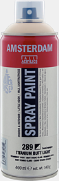 Amsterdam Spray 400ml Titanium Buff Light