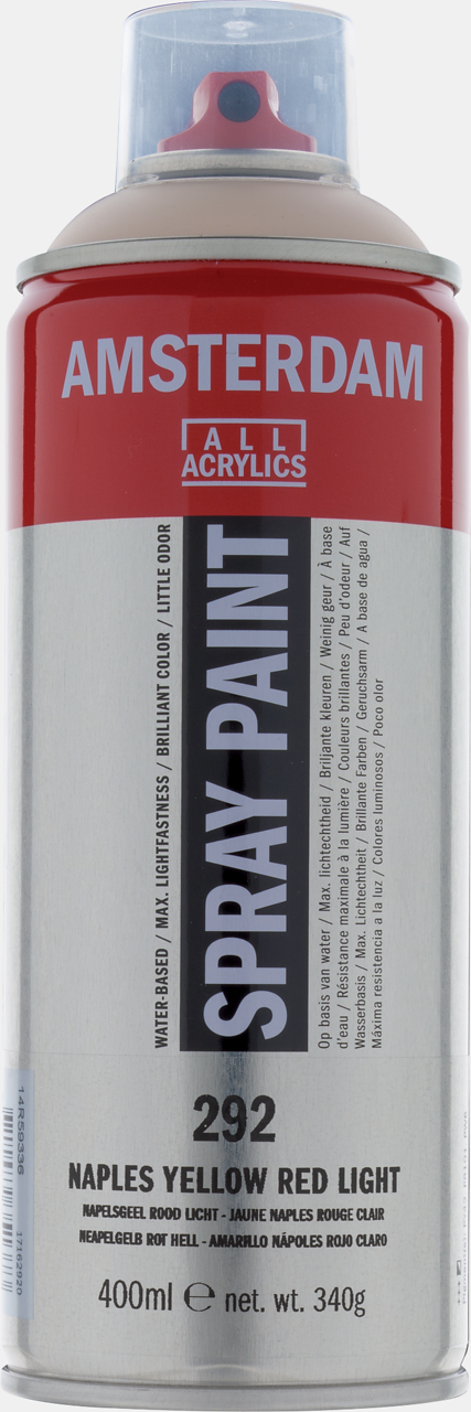 Amsterdam Spray 400ml Naples Yellow Red Light